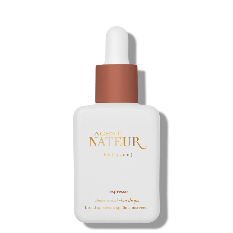 Agent Nateur Holi (Sun) SPF 50 Dewy Tinted Skin Drops Espresso