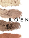 Ròen 75° Warm Eye Shadow Palette Swatch