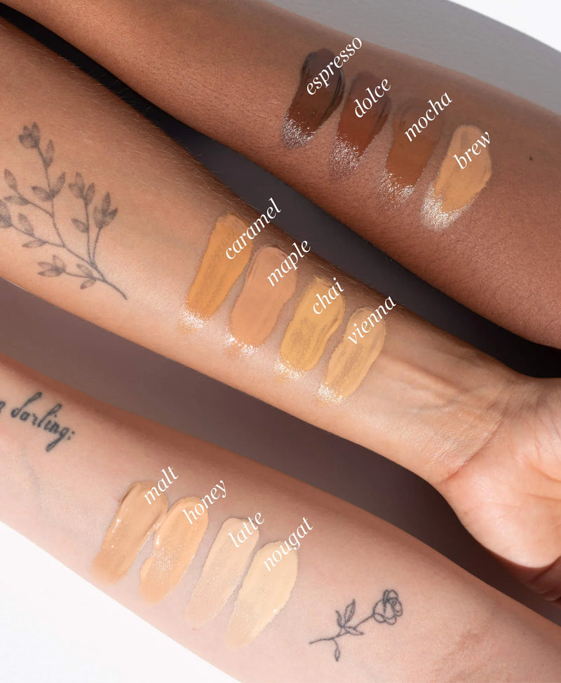 Ere Perez Oat Milk Foundation Swatch