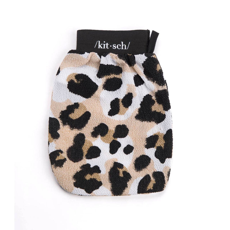 Kitsch Eco-Friendly Exfoliating Glove - Leopard