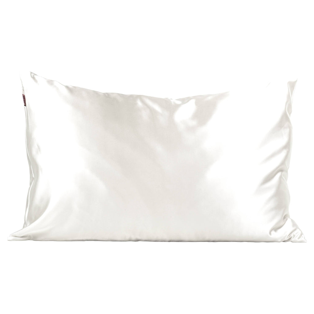 Ivory Satin Pillowcase - Ivory