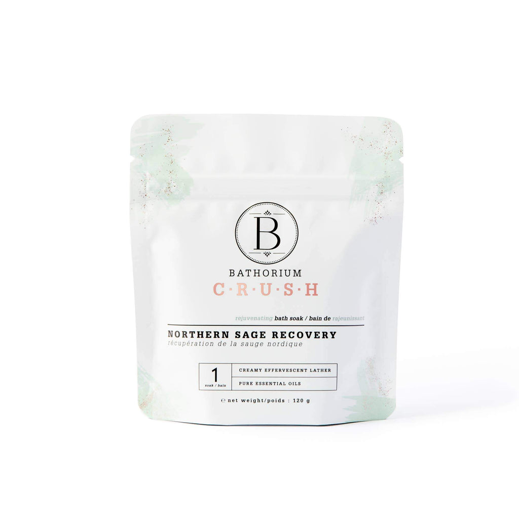 Bathorium Northern Sage Recovery Crush Bath Soak