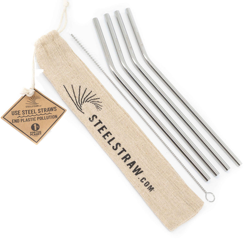 Shuki Curved Reusable Straw Gift Sets