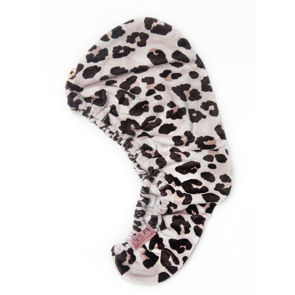 Kitsch Microfiber Hair Towel - Leopard