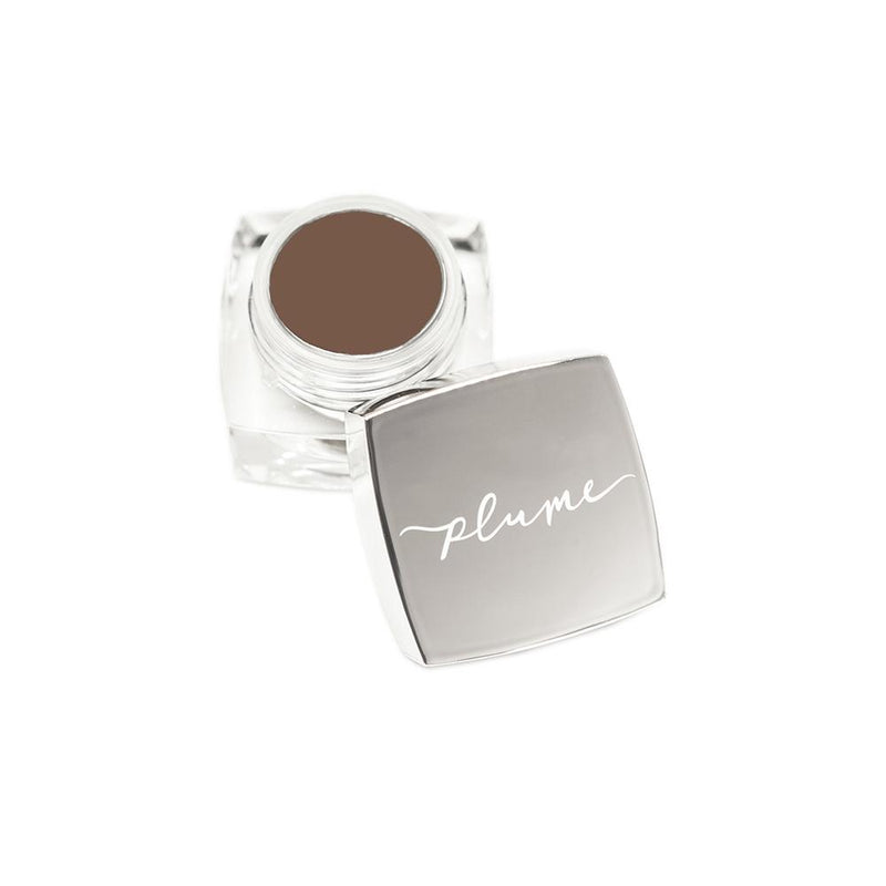 Plume Nourish & Define Brow Pomade with Brush Shade Chestnut Decadence