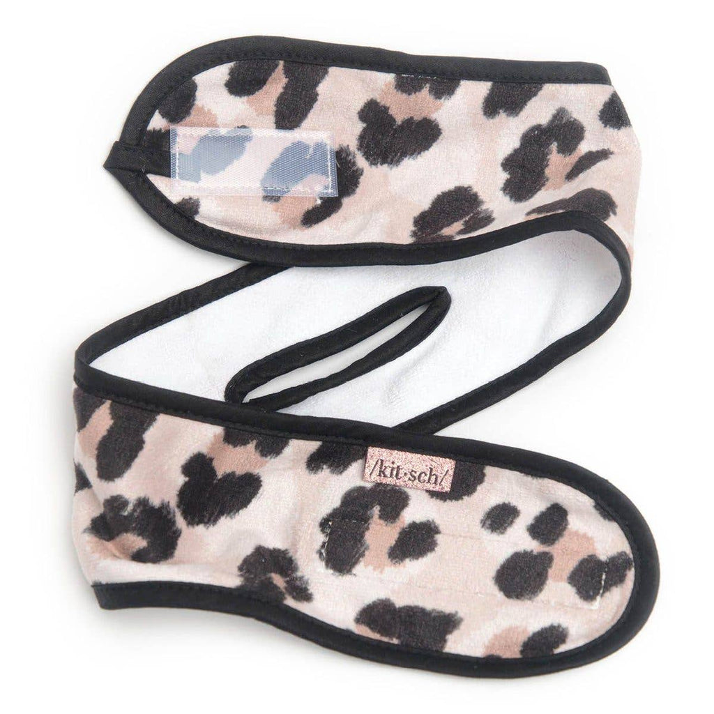 Kitsch Microfiber Spa Headband - Leopard