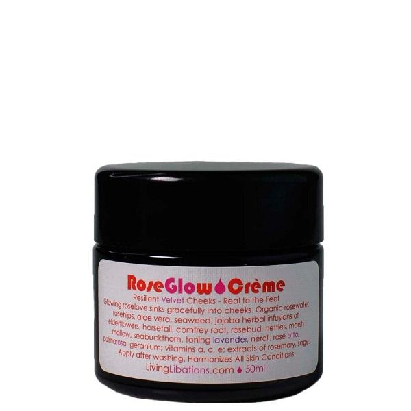 Living Libations RoseGlow Creme - Art of Pure